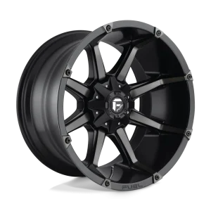 Fuel – D556 COUPLER – Black – 22″x12″ -44mm – Summer Wheels – D55622209847